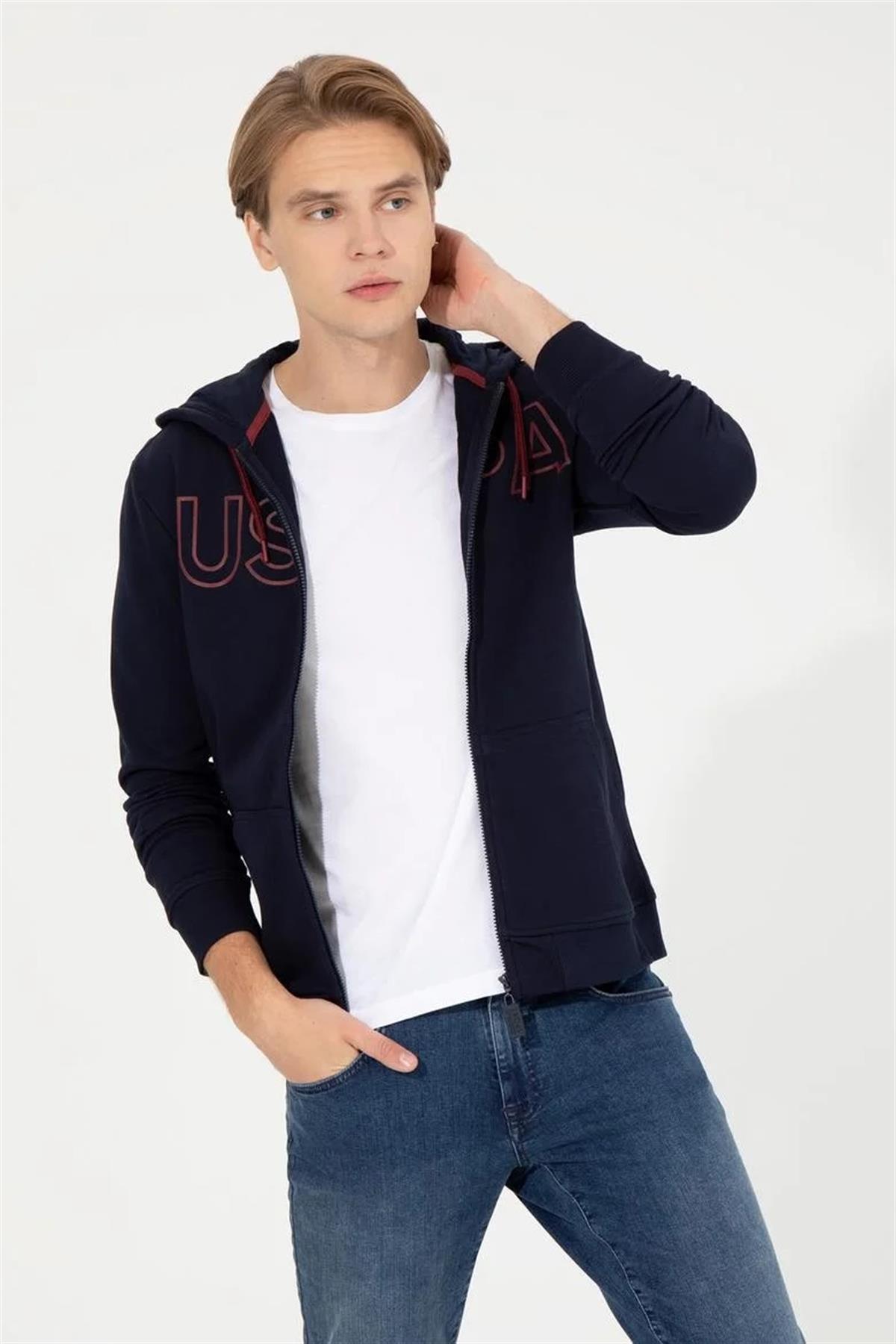 U.S. Polo Assn. Garensk022 Erkek Sweatshirt G081SZ082.000.1454293.VR033