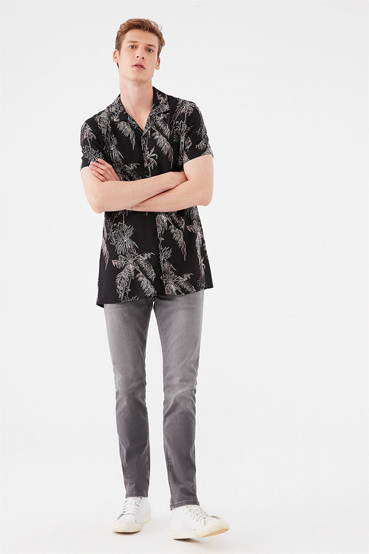 Mavi Marcus Lt Grey Mavi Black Erkek Pantolon 0035132195