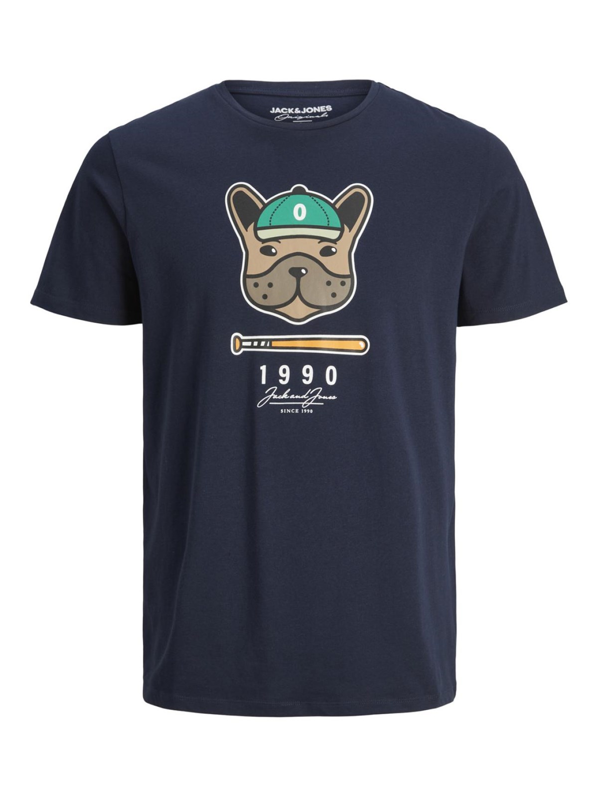 Jack&Jones Jorsummerdog Tee Ss Crew Neck Erkek T-Shirt 12213536