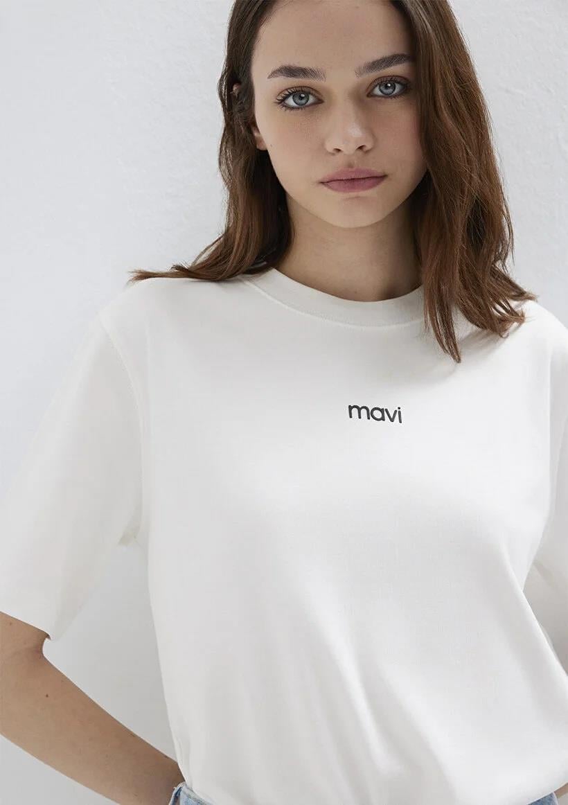 Mavi Logo Kadın T-Shırt   1612829-80194