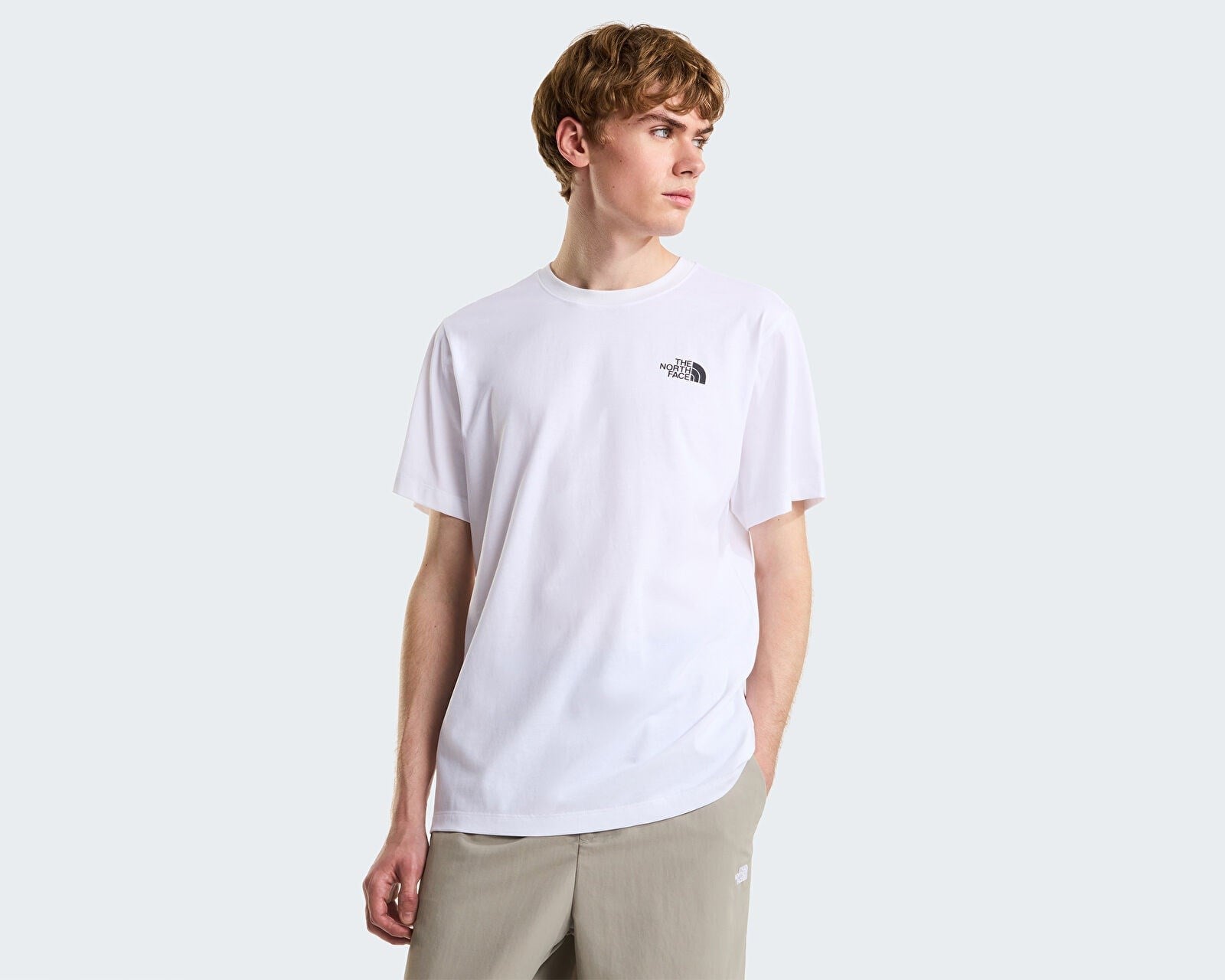 The North Face M Vertıcal Regular Eeve Tee-Grap Erkek T-Shirt NF0A8GV1FN41