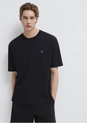 Mavi Pro Baskılı Erkek T-shirt-0613442-900