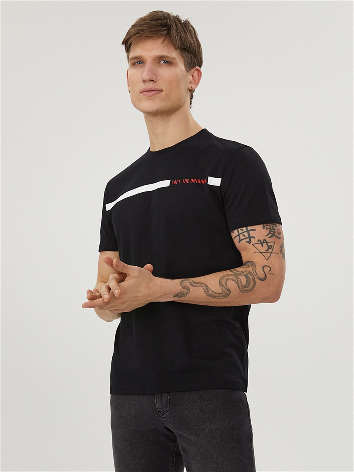 Loft Erkek Whıte T-Shirt LF2029074