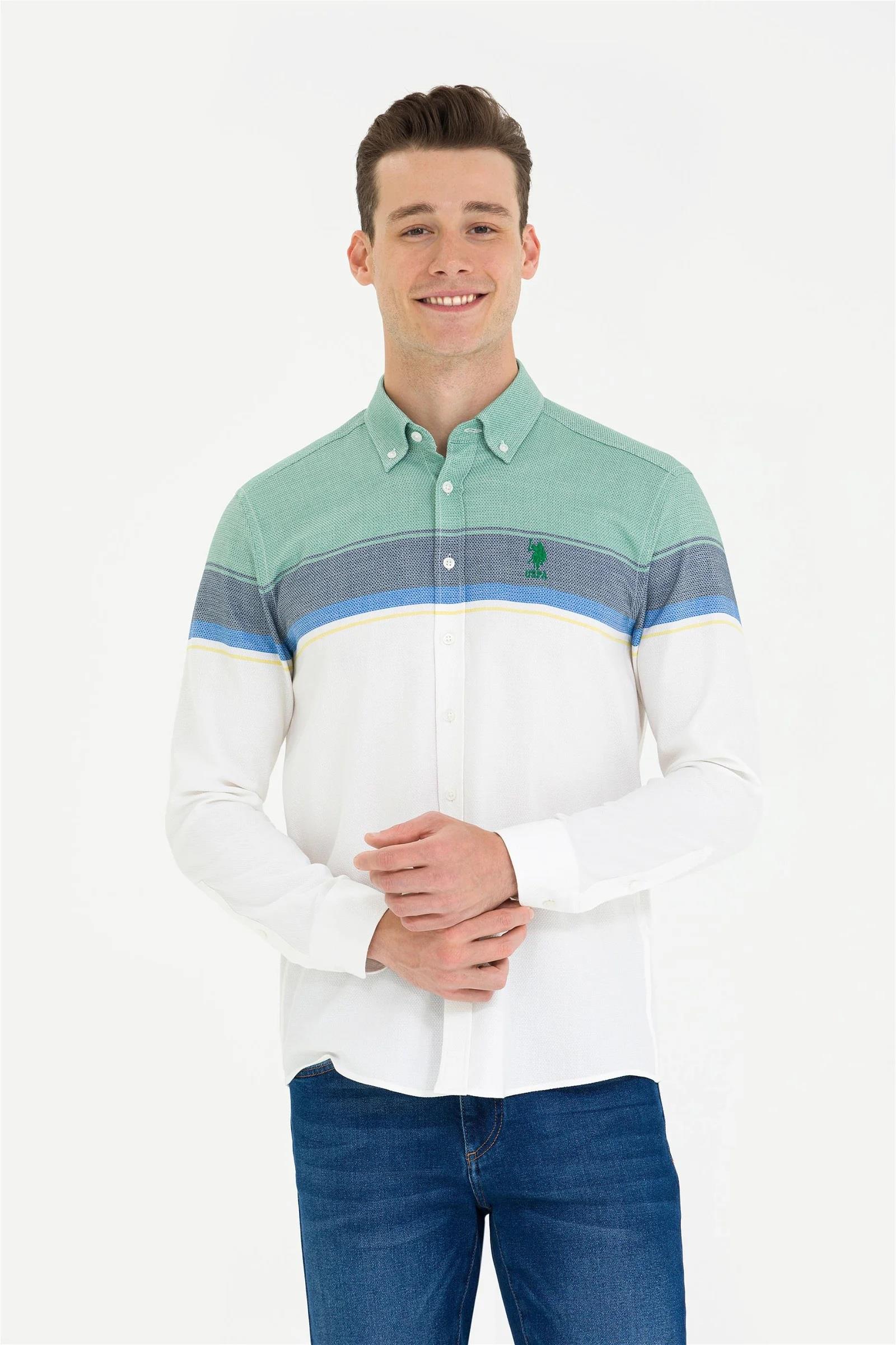 U.S. Polo Assn. Erkek Dokuma Gömlek