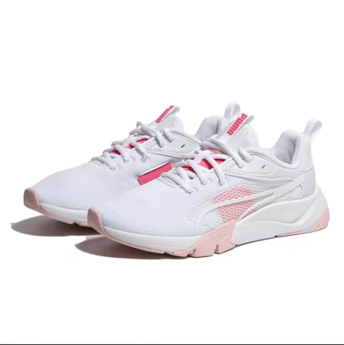 Puma Zora Puma White-Sunset Pink-Chalk Pink Kadın Günlük Ayakkabı 38627403