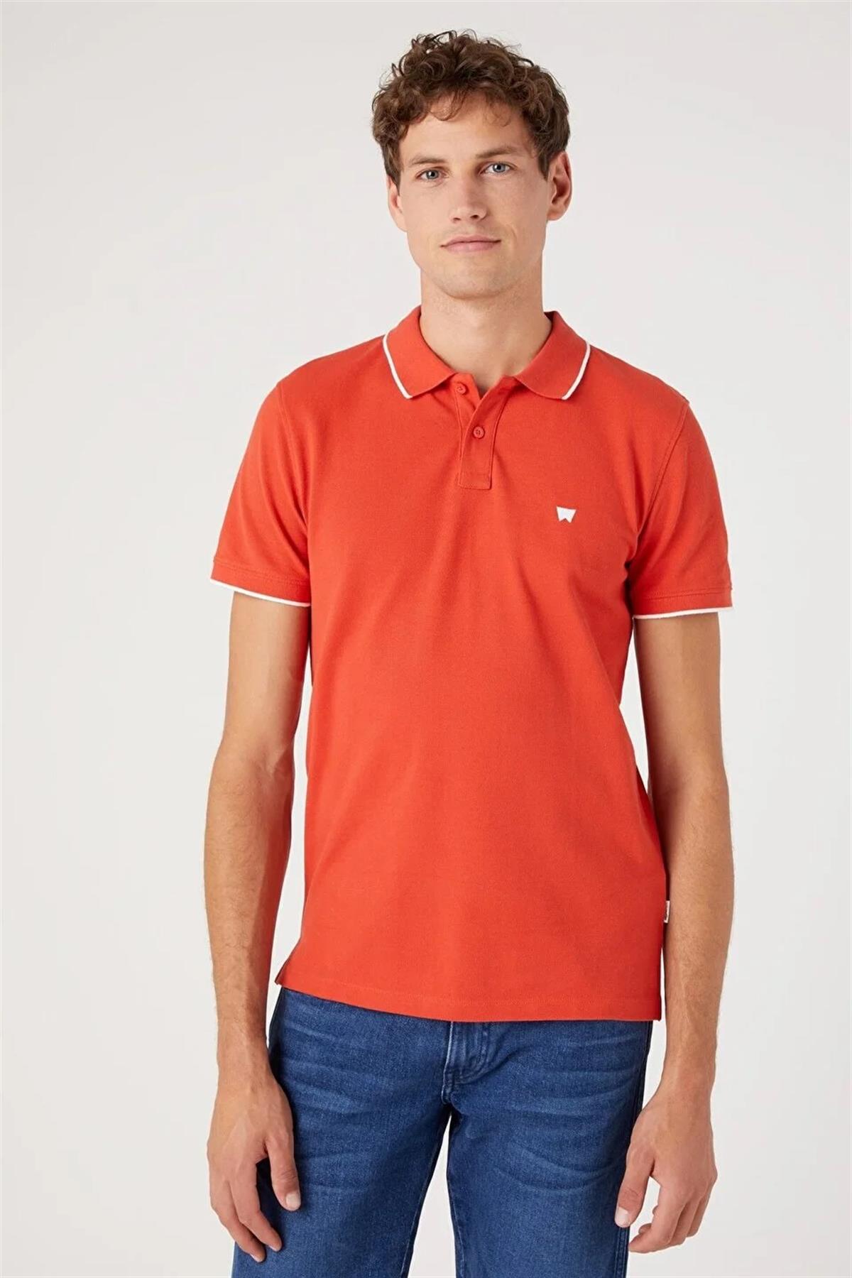Wrangler Polo Yaka T-shirt W7BHK4R41