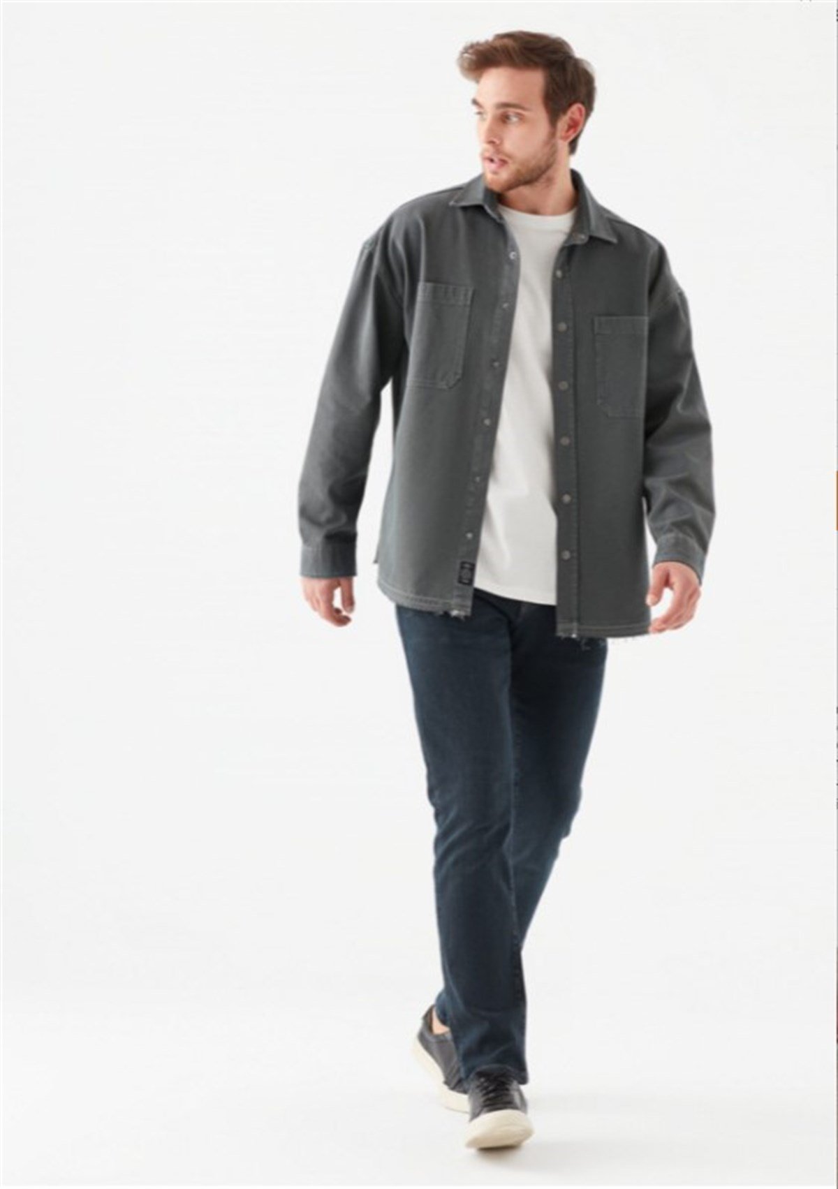 Mavi Marcus Dark Foggy Mavi Jet Black Erkek Pantolon