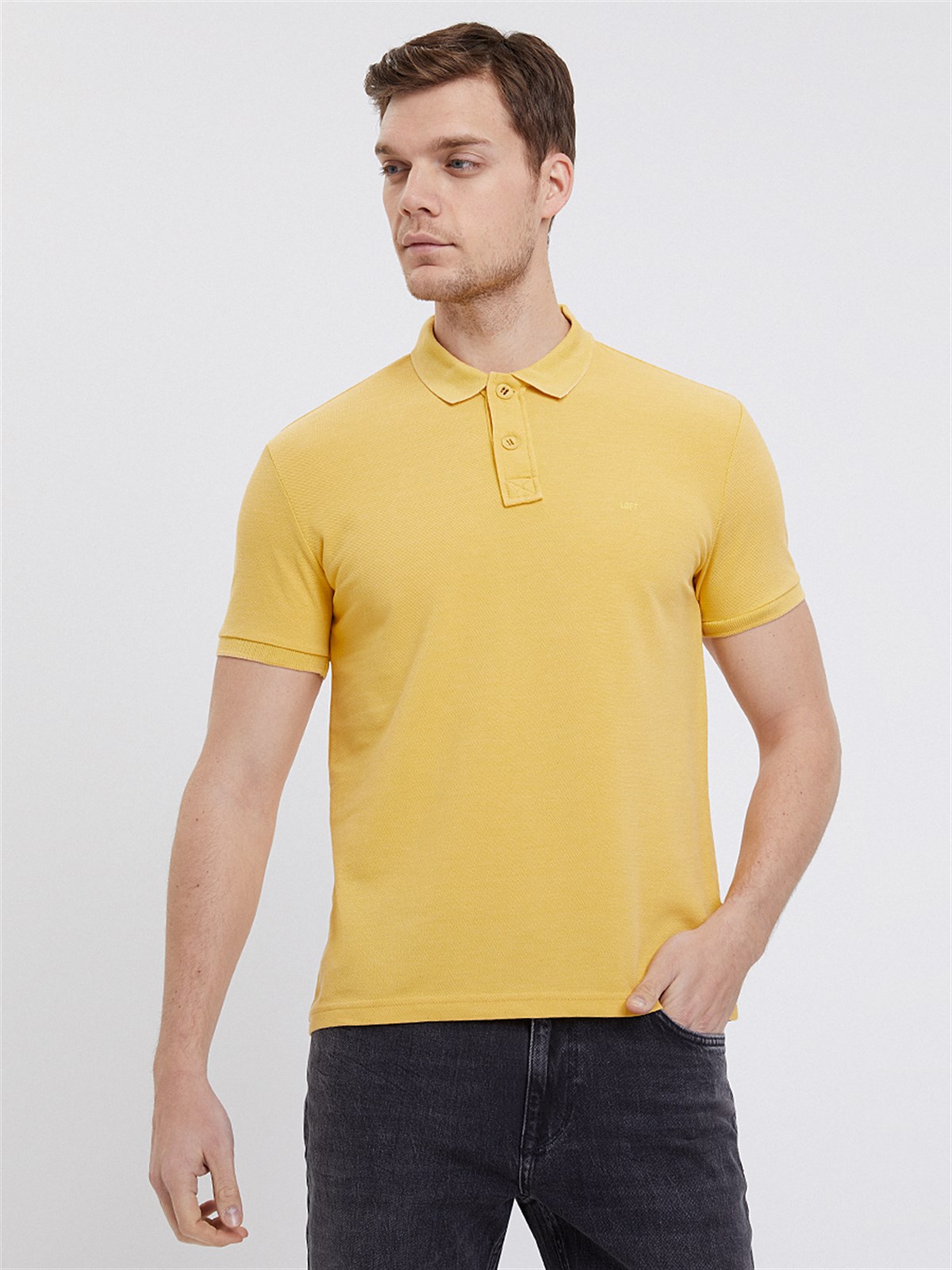 Loft Erkek Safran Yellow T-Shirt LF2007514