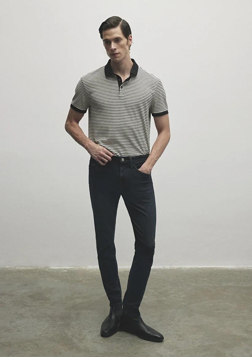 Mavi James Foggy Ink Lux Black Erkek Jean