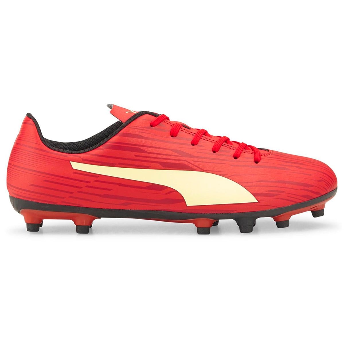 Puma Rapido III FG/AG High Risk Red-Fresh Yel Erkek Krampon 10657207