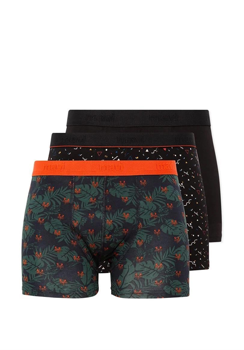 Mavi Erkek Üçlü Boxer 0911421-33648