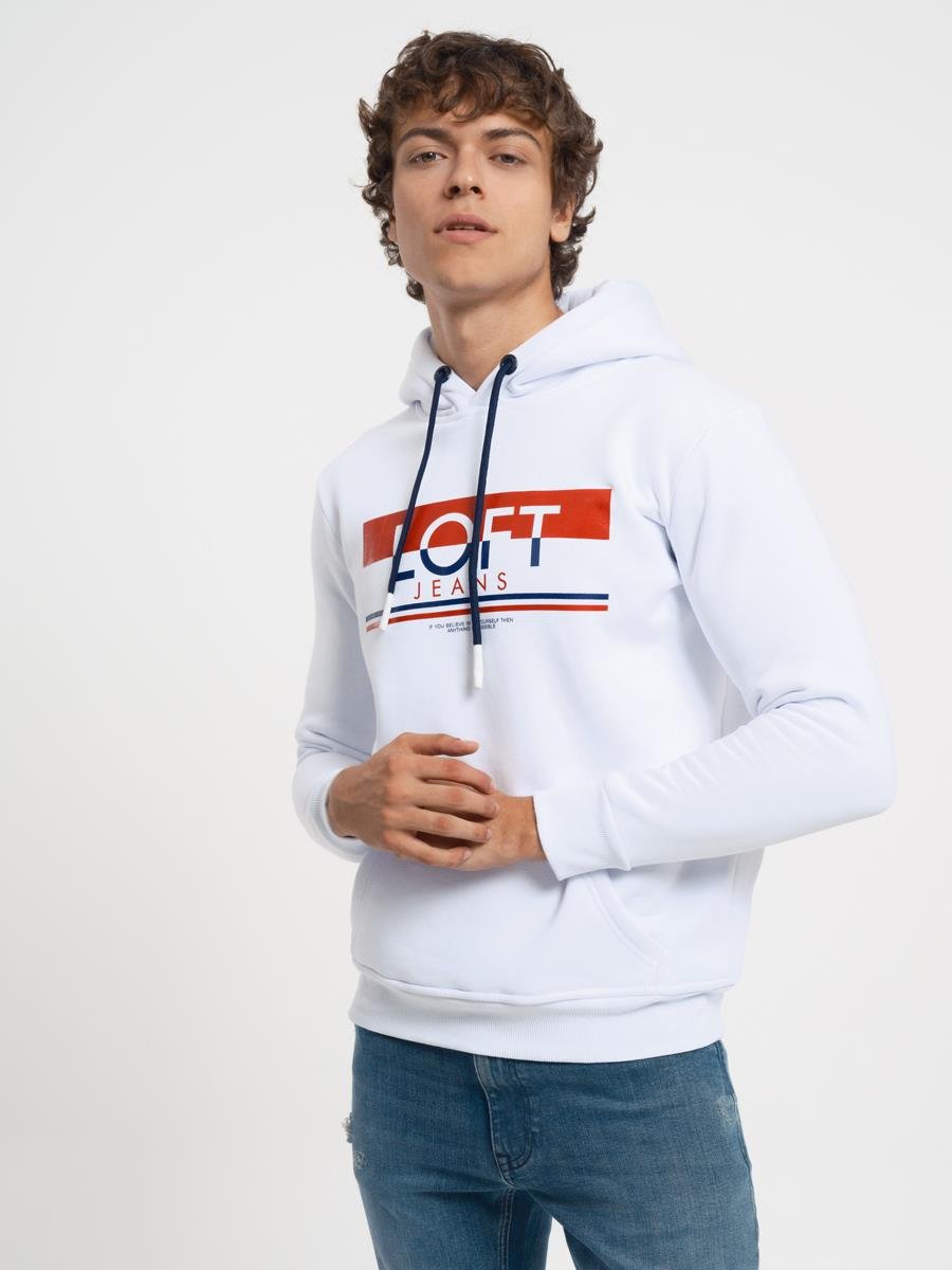 Loft Erkek White Sweatshirt LF2033105