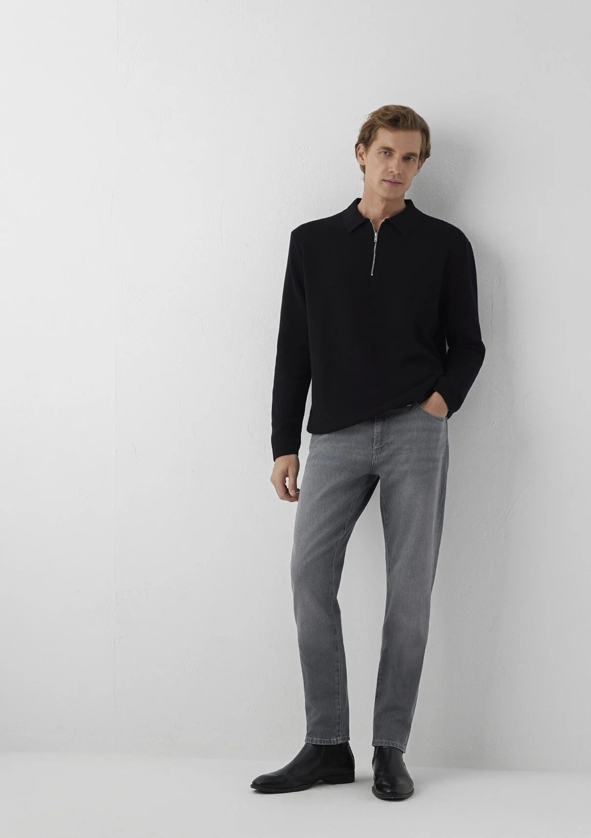 Mavi Madrid Mıd Used Grey Erkek Jean-000152-A4081