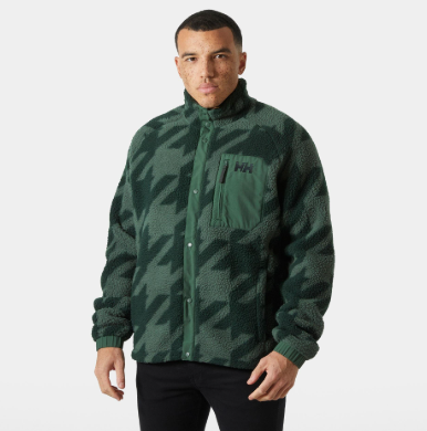 Helly Hansen Panorama Prınted Pıle Snap Erkek Mont HHA.63349