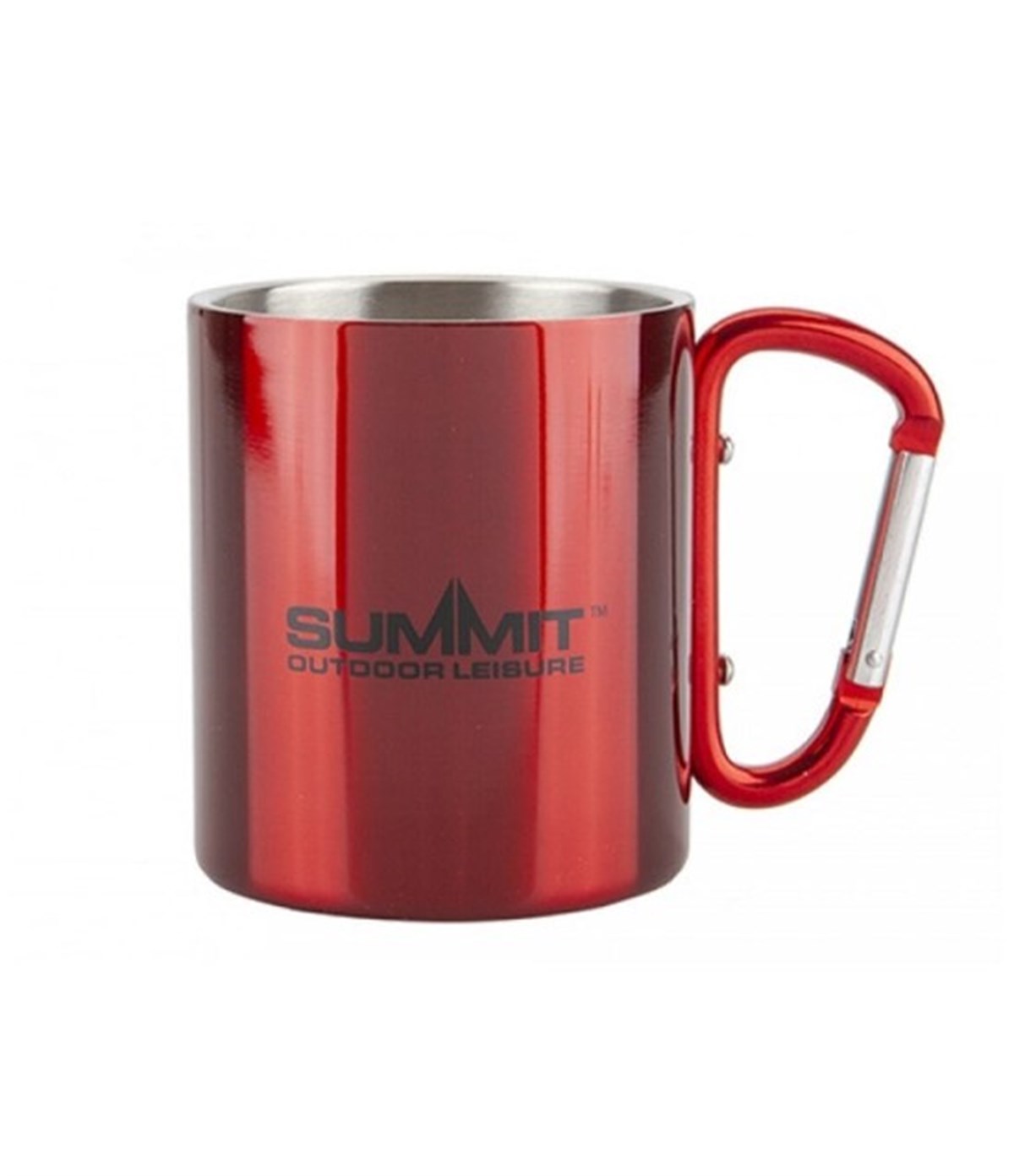 Summit Karabinalı Paslanmaz Çelik Kupa 300 Ml. Çift Cidarlı / 663056