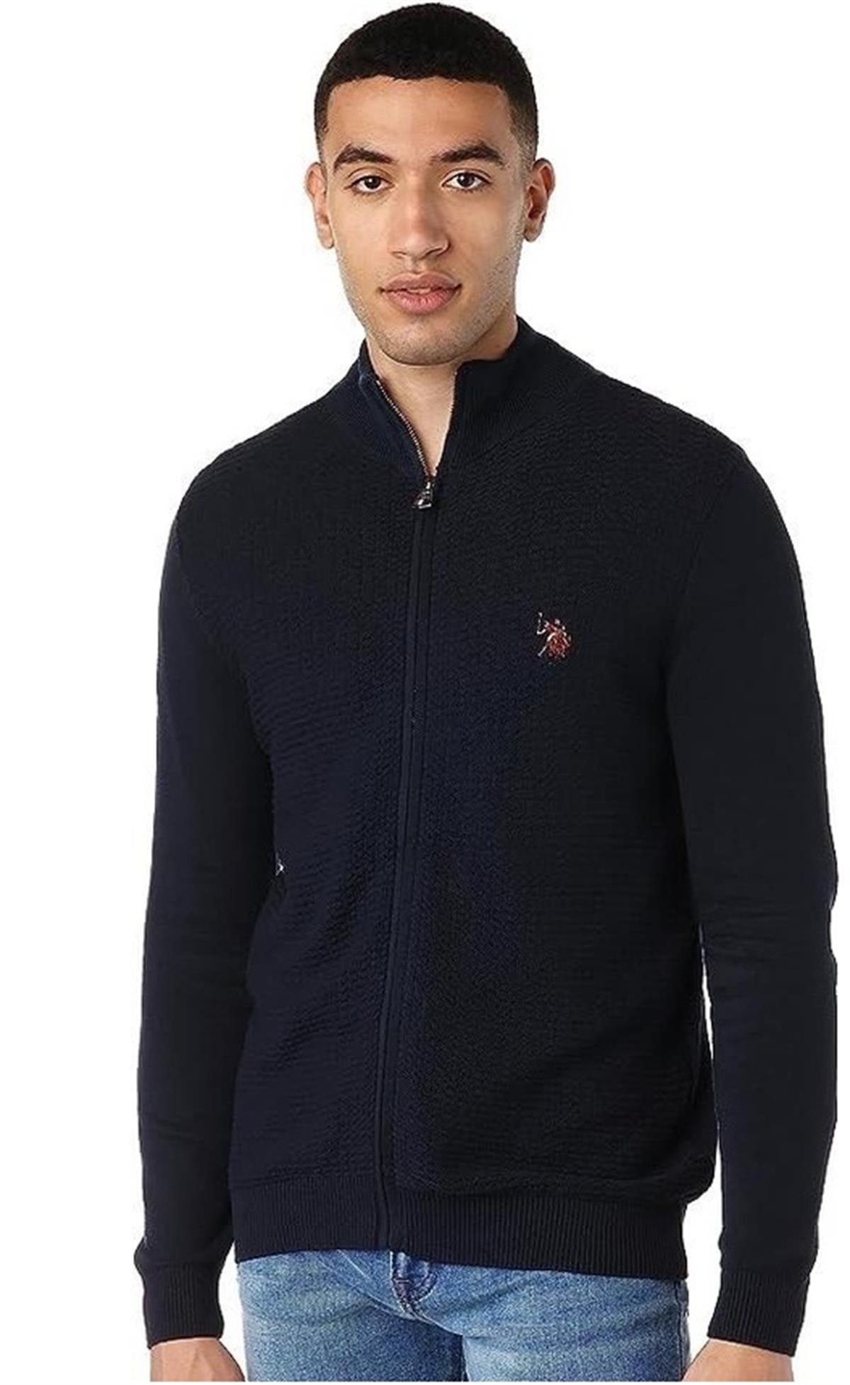 U.S. Polo Assn. Gunner-Bsk22 Erkek Triko Hırka G081SZ0TH.000.1428930.VR033