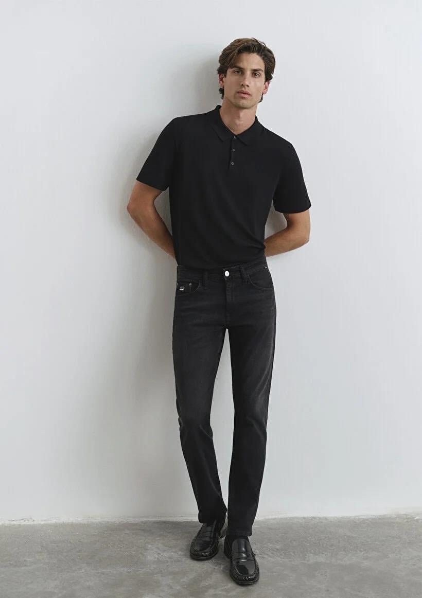 Mavi Jake Deep Smoke Lux Black Erkek Jean 0042286544