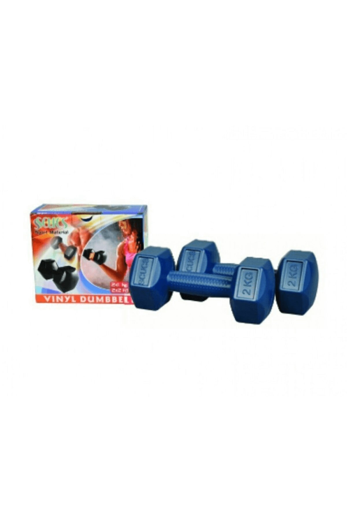 Scucs 2 Kg Plastik Dambıl