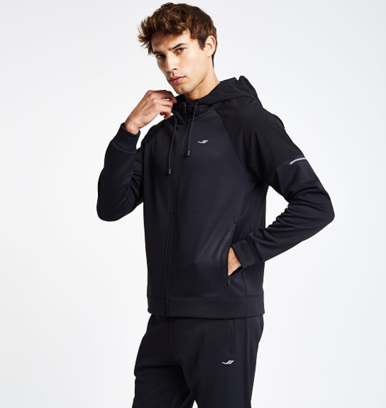 Lescon 24N-1117 Fermuarlı Kapşonlu Üst Sweatshirt Erkek