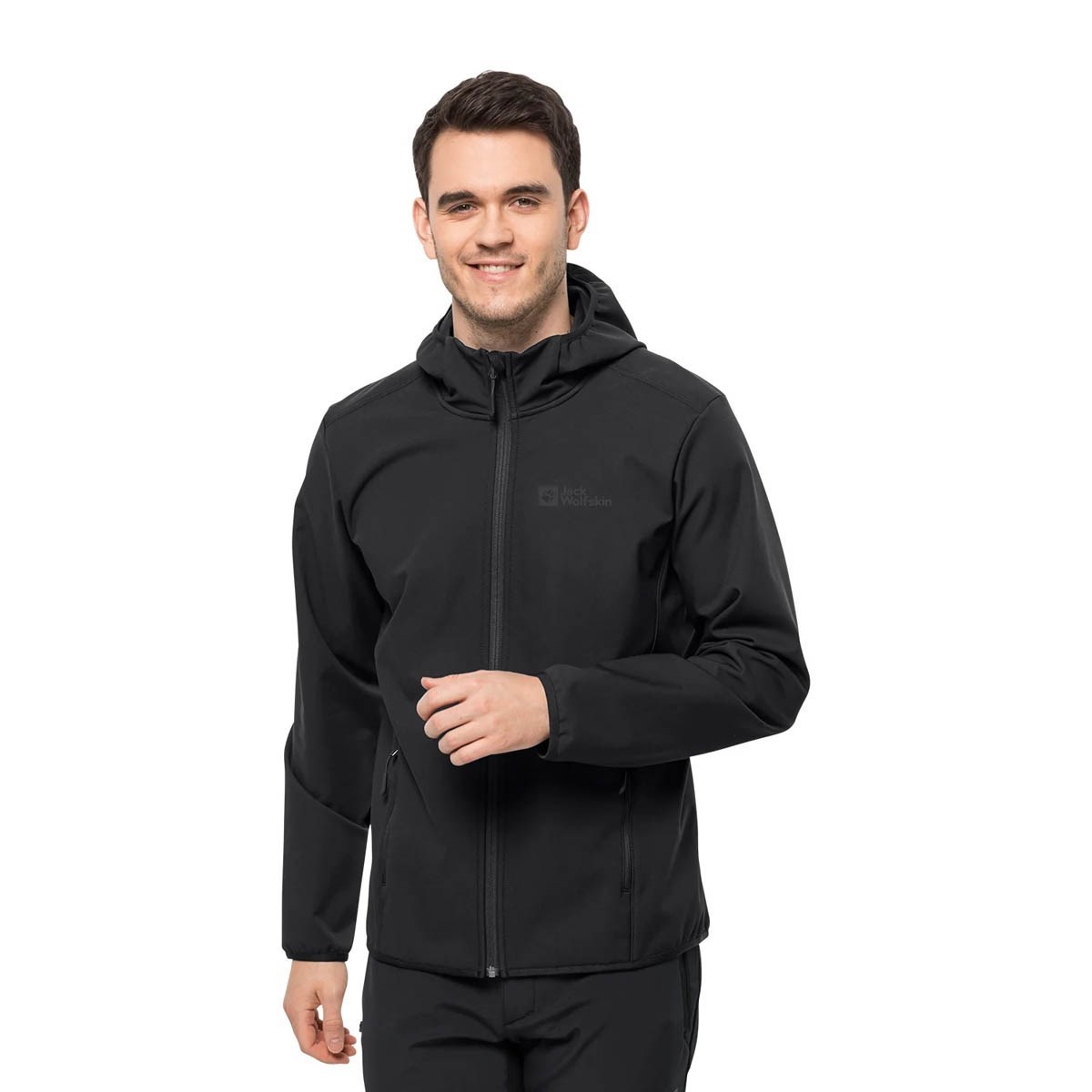 Jack Wolfskin Bornberg Hoody M Erkek Outdoor Softshell Mont 1307471-6000
