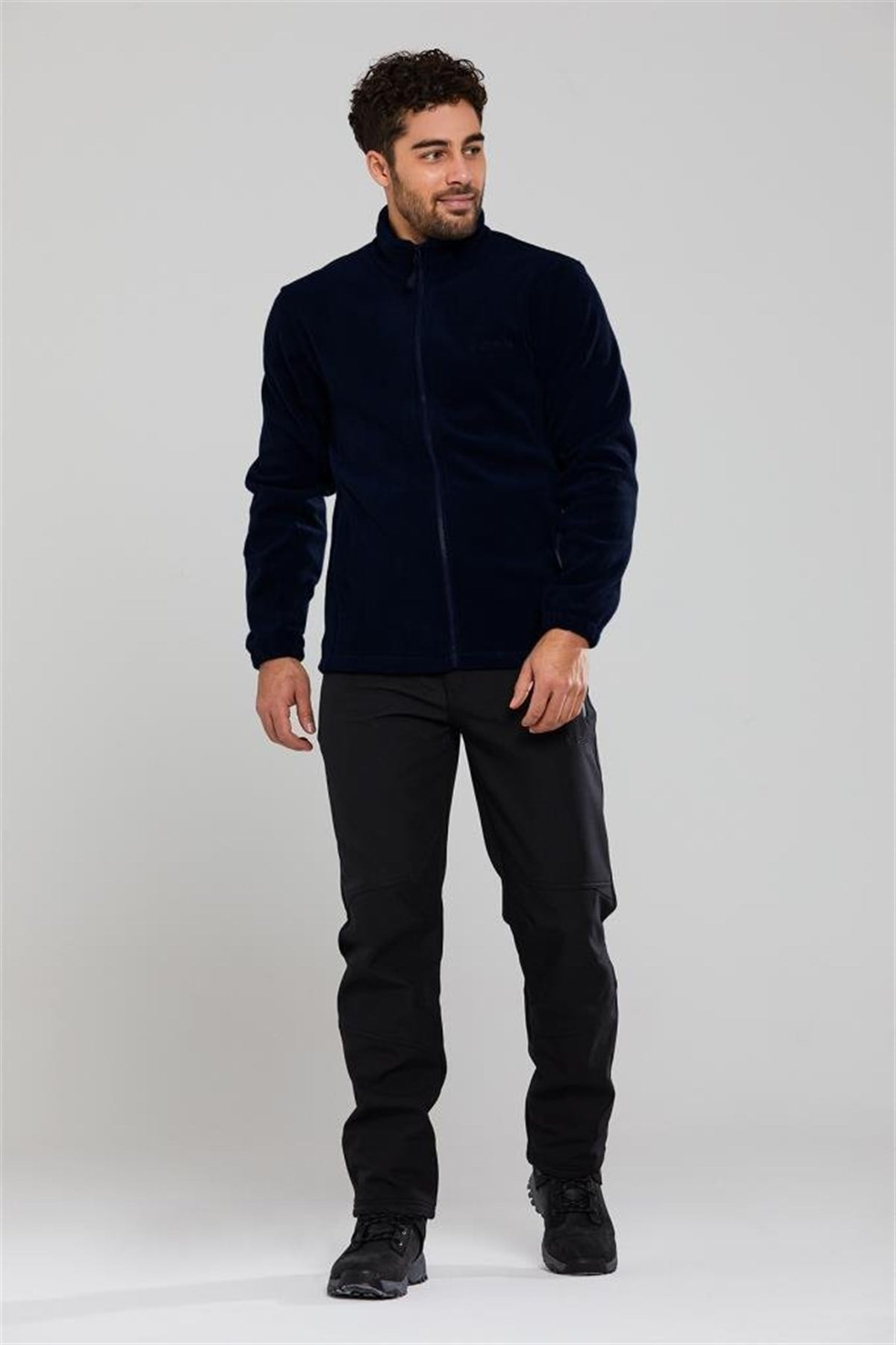 2as Salmon II.Tam Fermuarlı Polar Sweatshirt Erkek -  2ASSALMNII