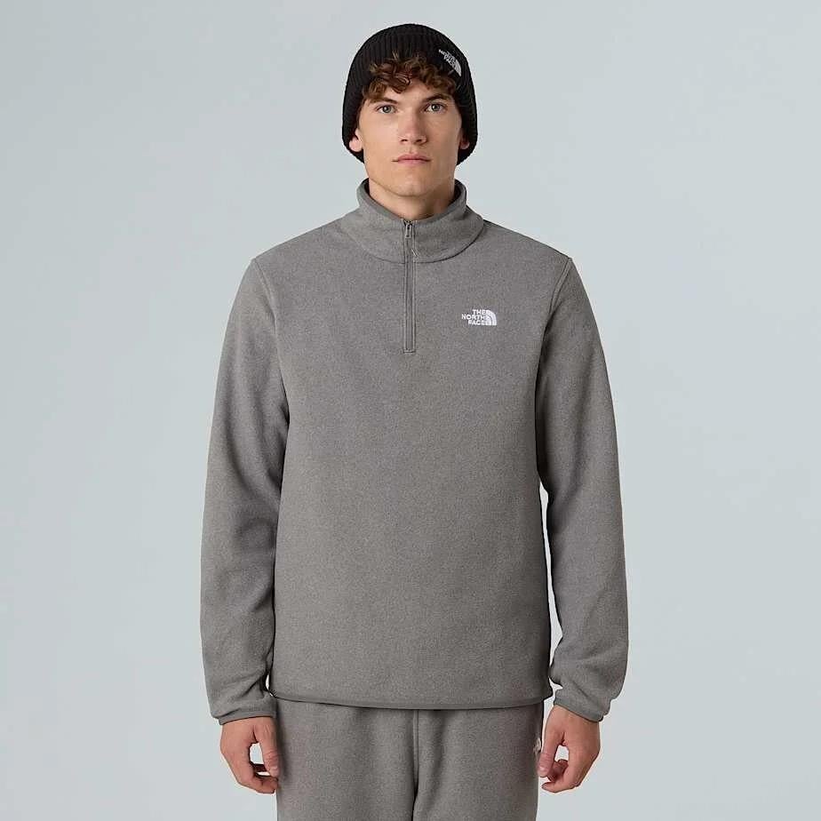 The North Face M Glacıer Fleece Yarım Fermuarlı  Erkek Sweatshirt NF0A8D0QCQI1
