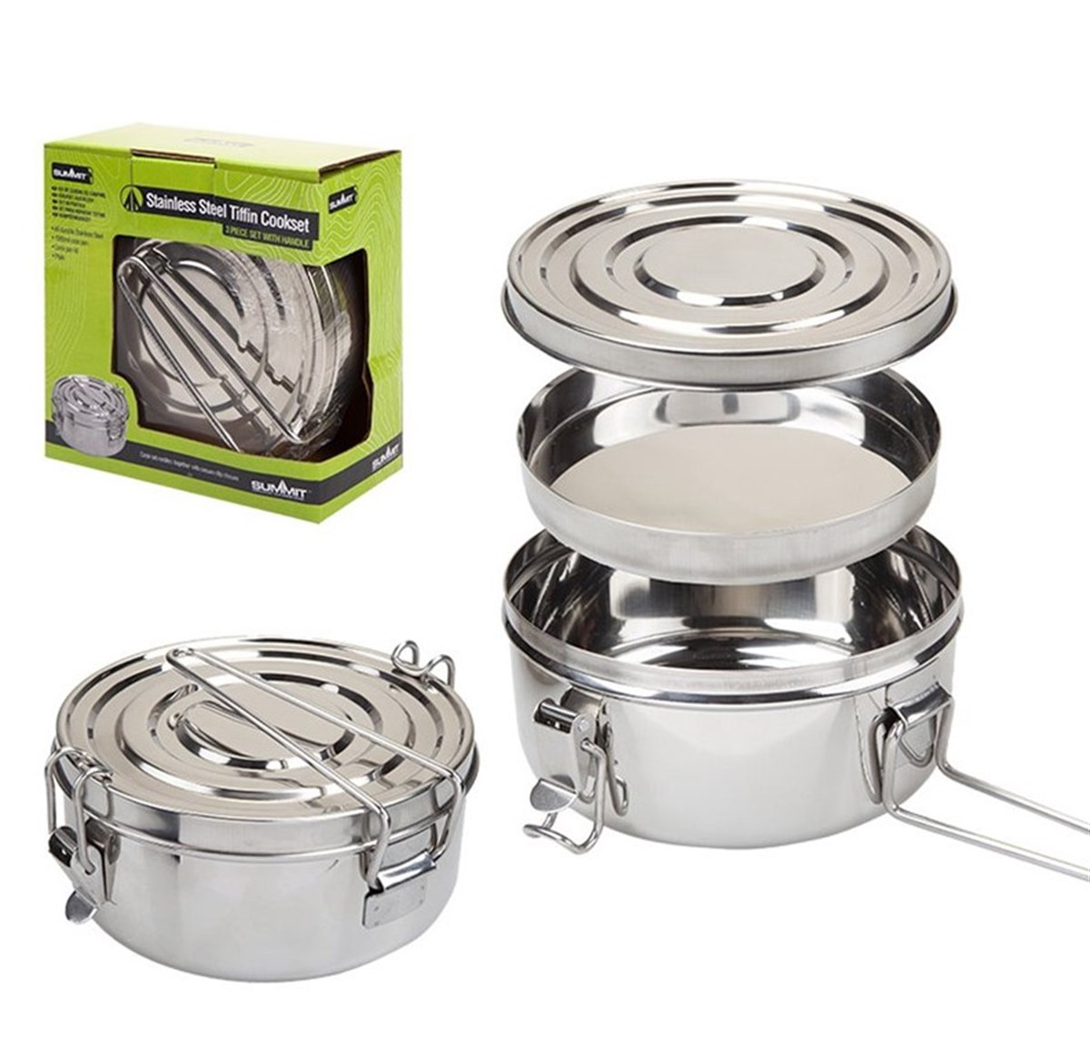 Summit Paslanmaz Çelik 1000Ml.Yemek Seti / 670001