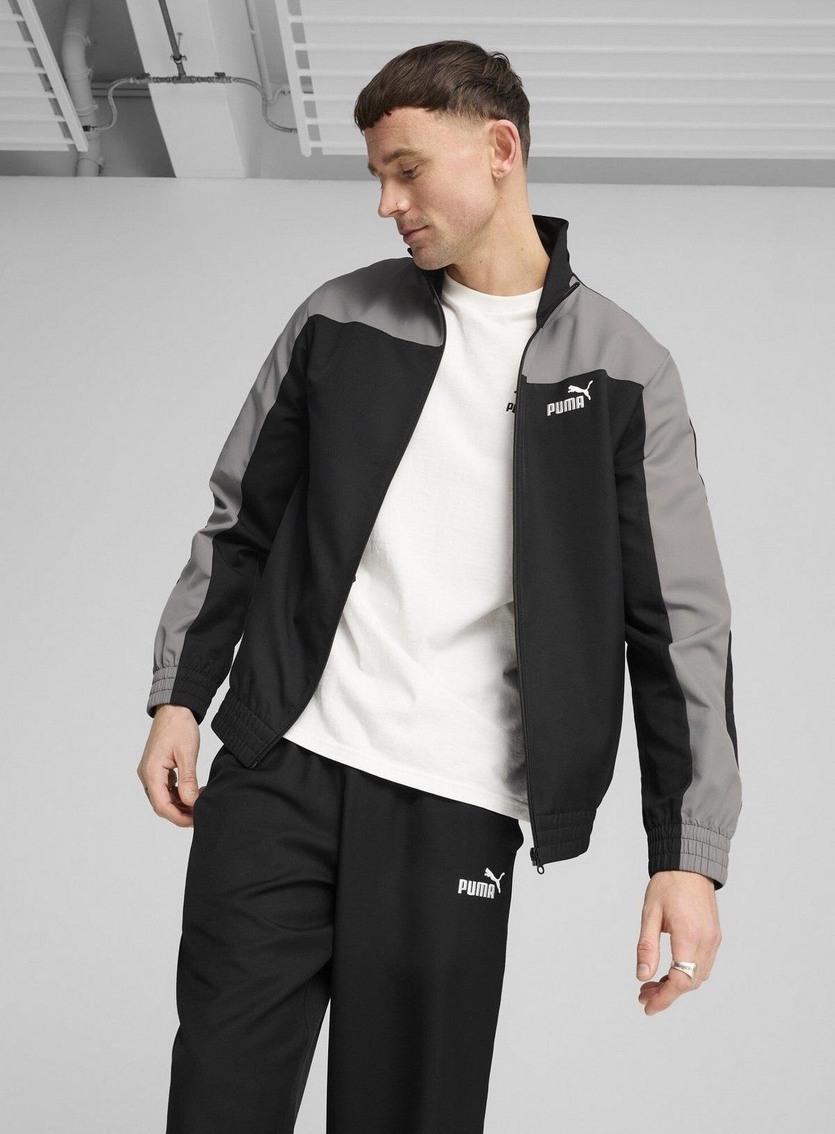 Puma Woven Colorblock Tracksuit Erkek Eşofman Takımı 68485601