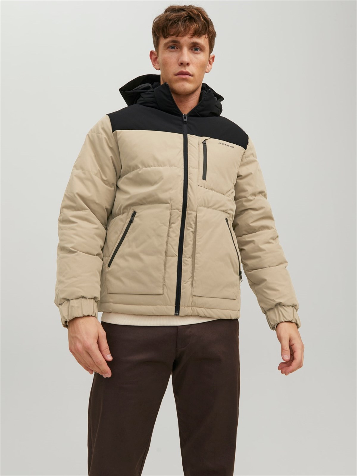 Jack&Jones Jcootto Puffer Sn Erkek Mont 12214648