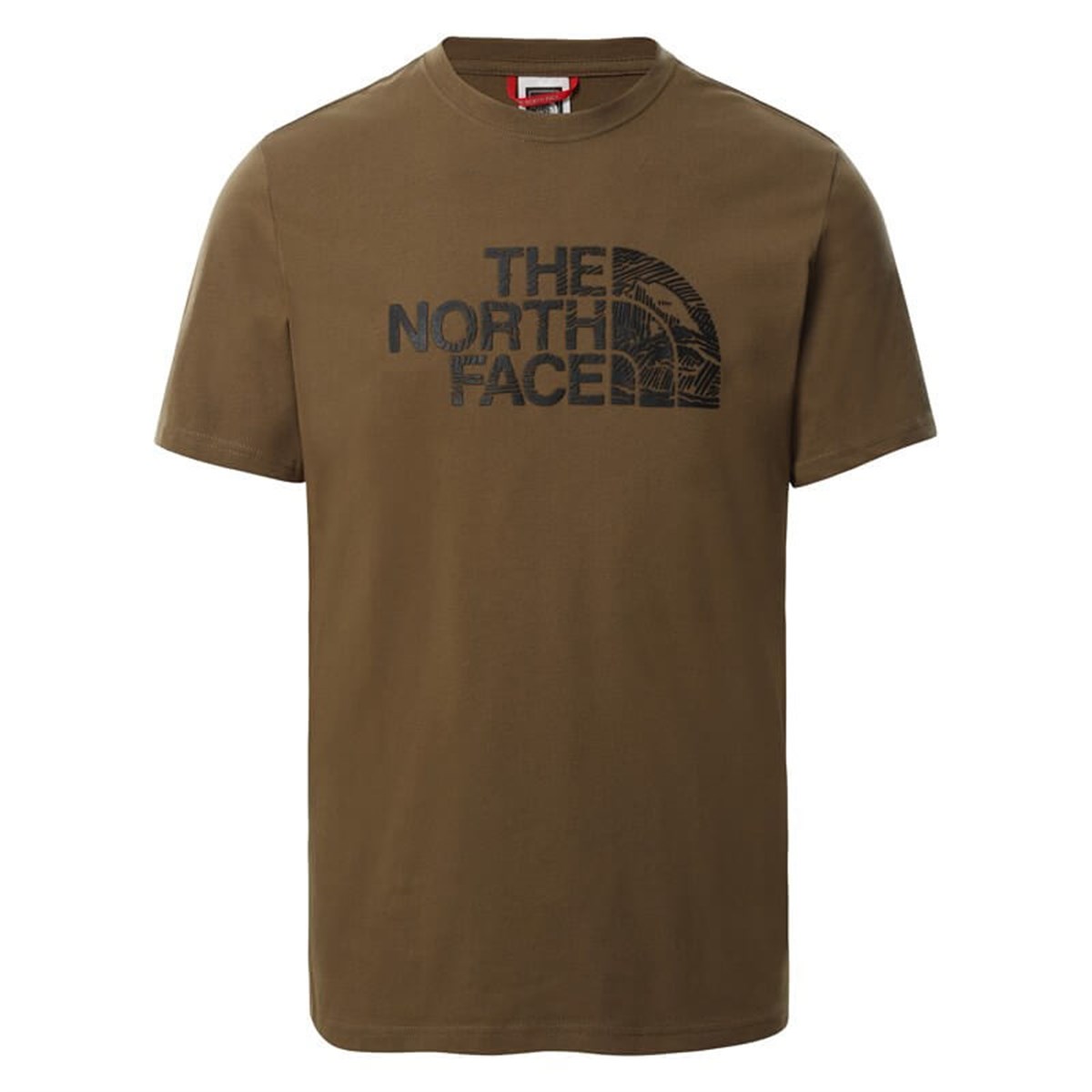 The Nort Face M S/S Woodcut Dome Tee Erkek T-Shirt - NF00A3G137U1