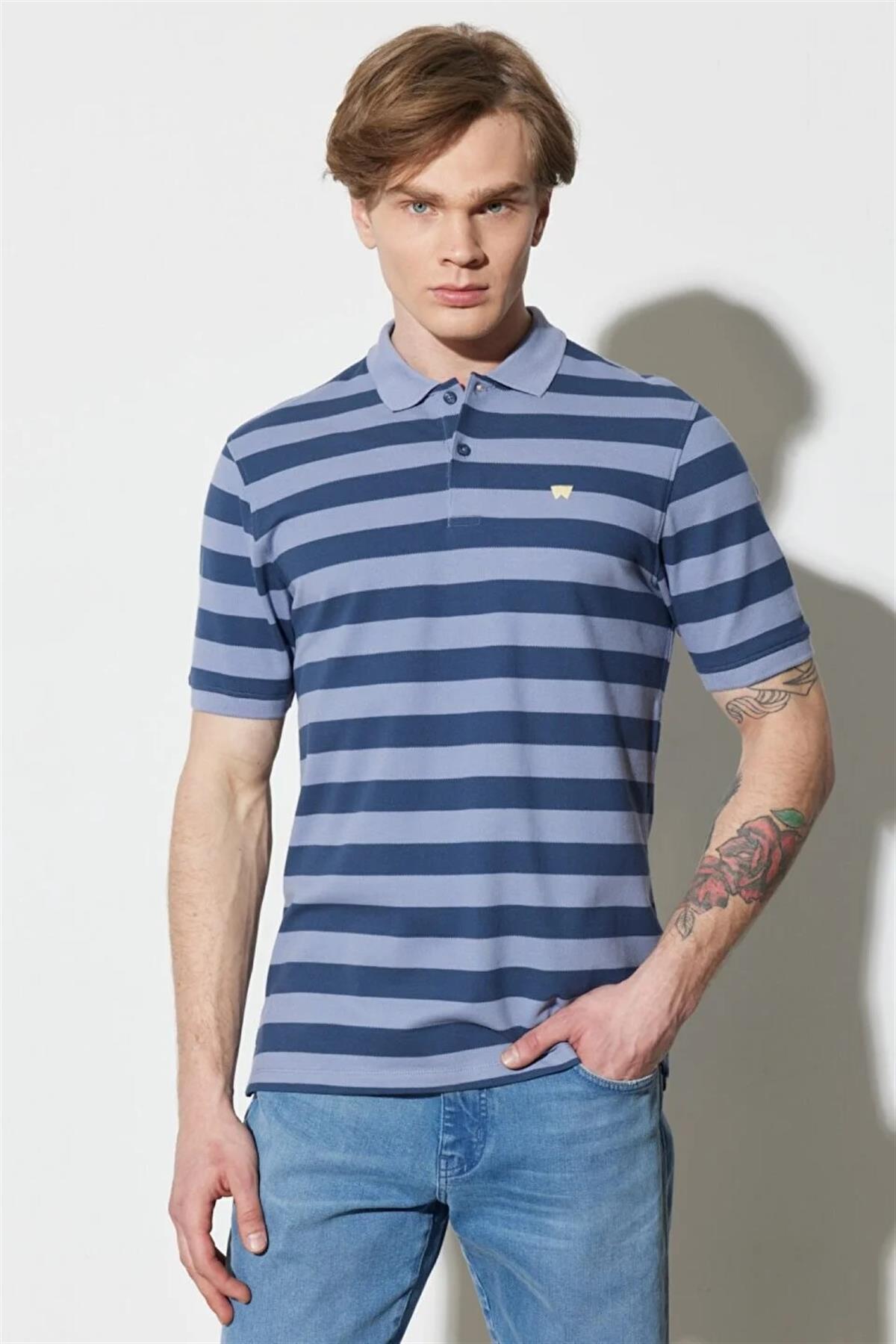 Wrangler Polo Yaka T-shirt W7CDMHXTG