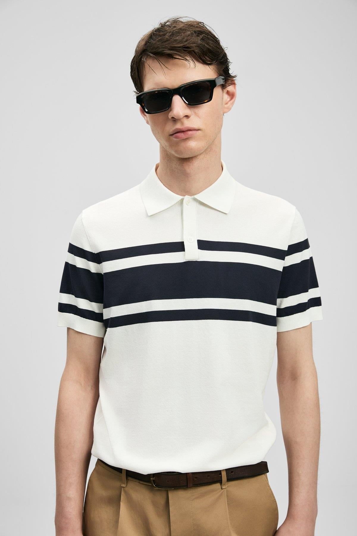 Lufian Brando Erkek Triko T-Shirt 111090141