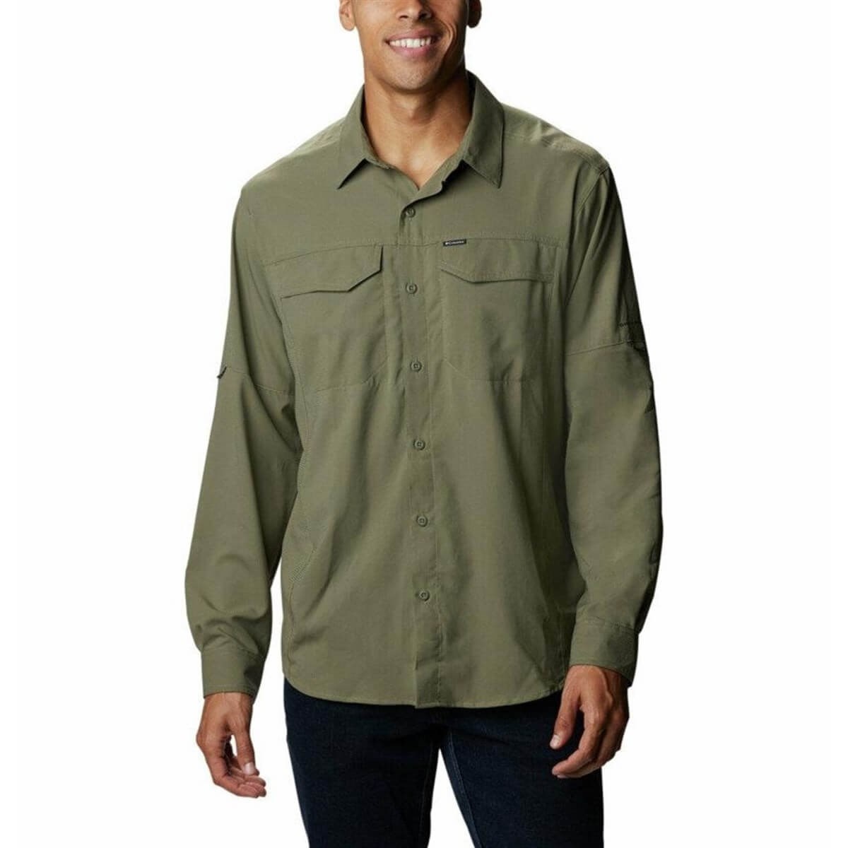 Columbia Silver Ridge Lite Long Sleeve Erkek Gömlek / Am68-397
