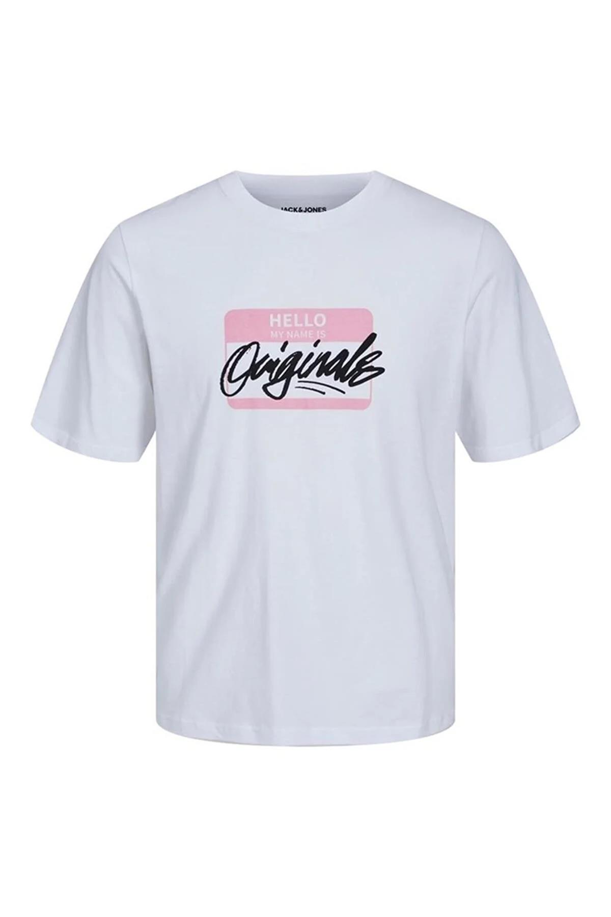 Jack&Jones Jorgrafıttı Tee Ss Crew Neck Tg Erkek T-Shirt 12232266