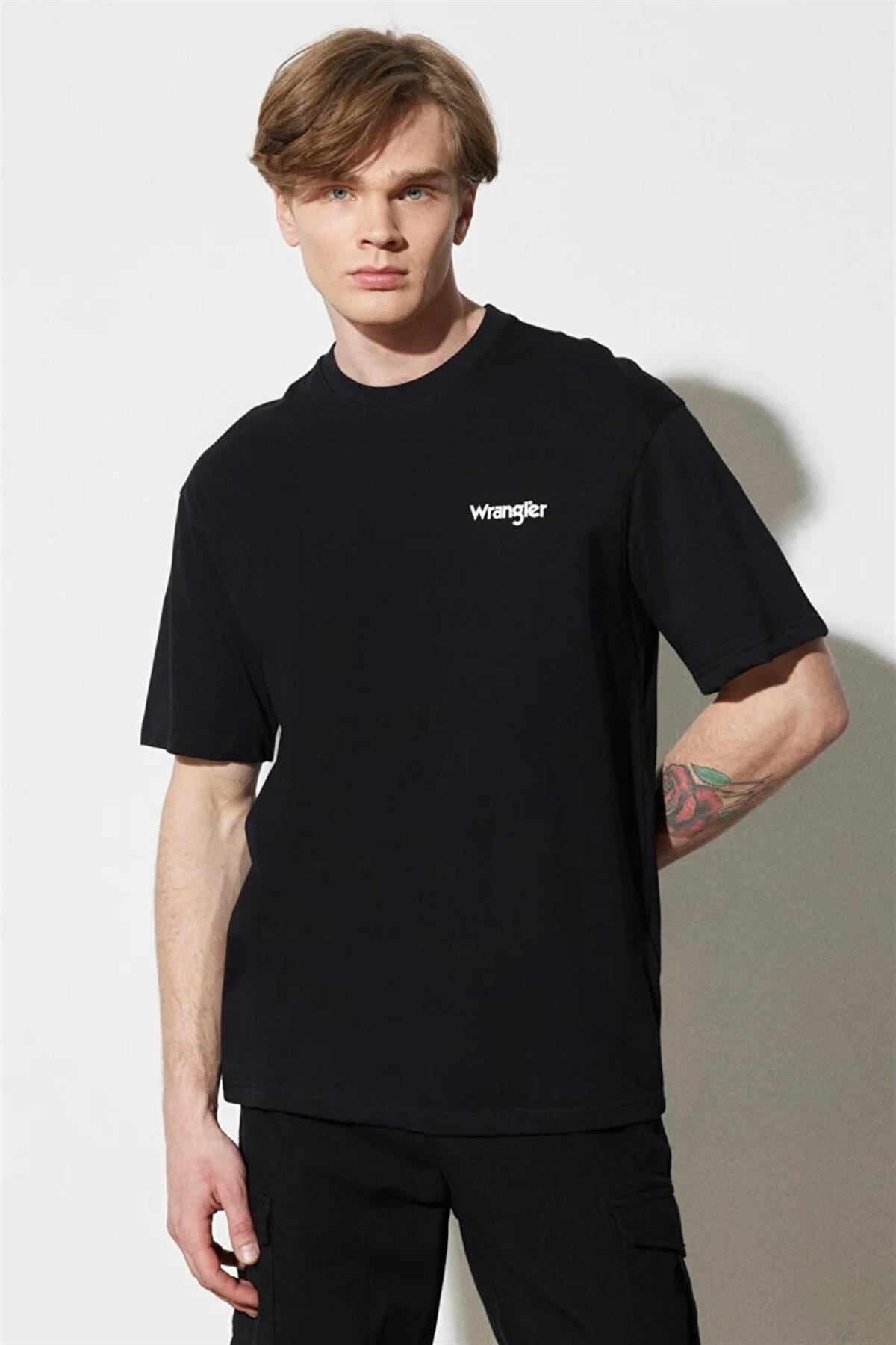 Wrangler Bisiklet Yaka T-shirt W7BFEE101