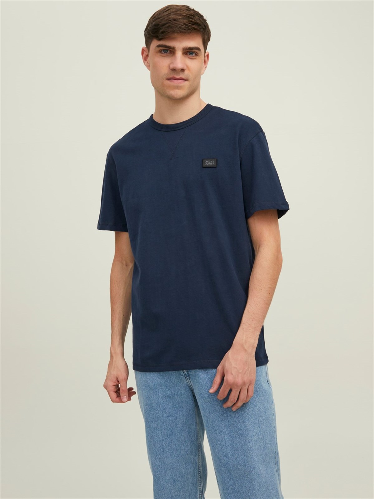 Jack&Jones Jcoclassic Waffle Badge Tee Ss Noos 12214066