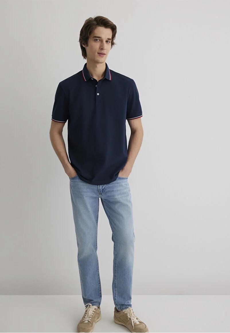 Mavi Erkek Polo Yaka Tişört - 0611938-82318