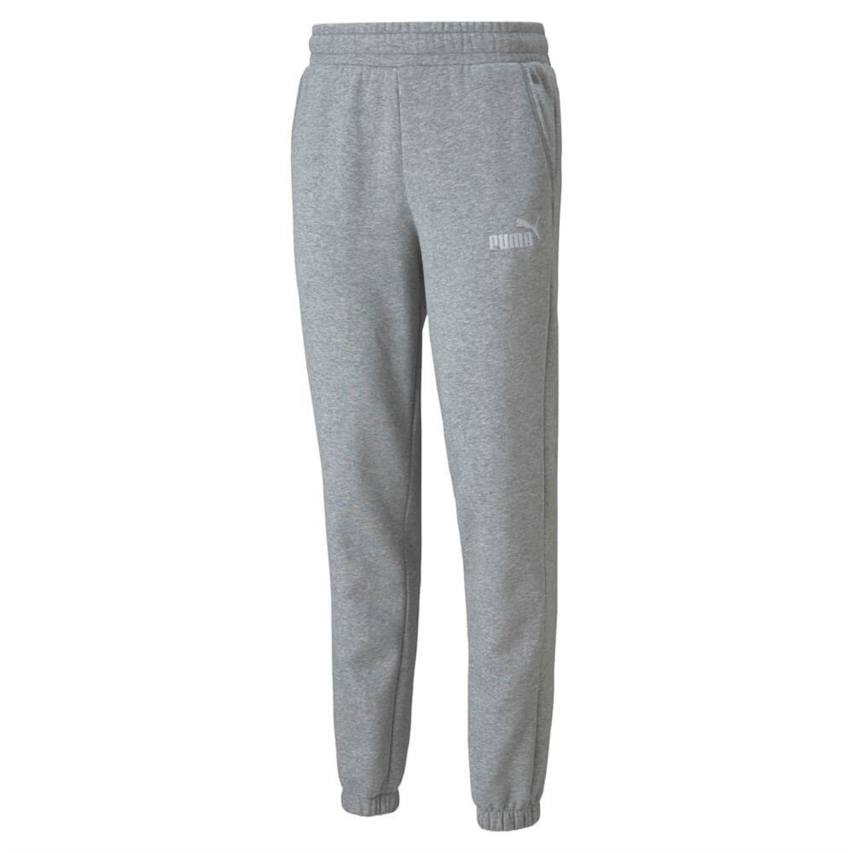 Puma Ess+ Erkek Pantolon FL cl Medium Gray Heath - 58943803