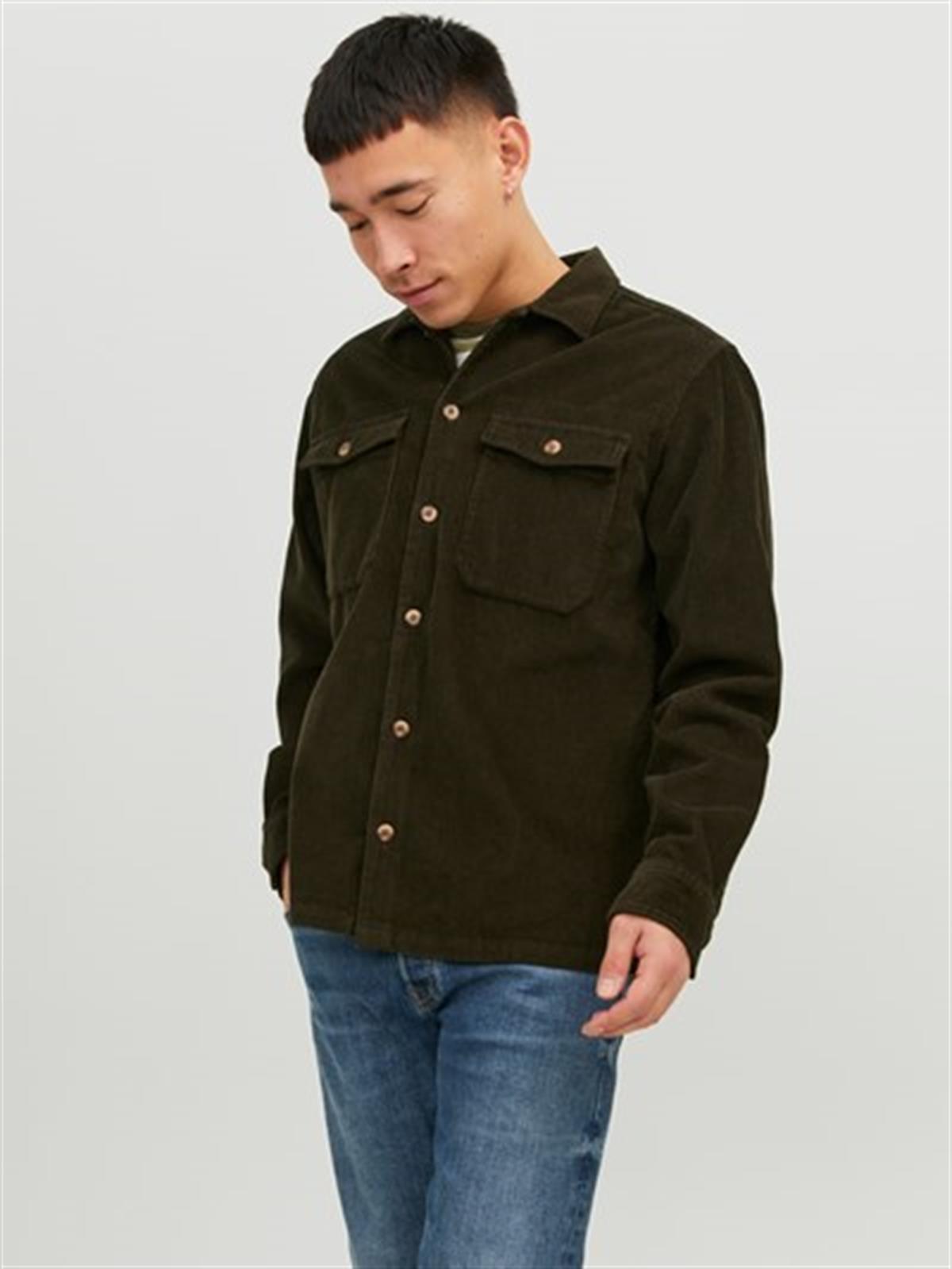 Jack&Jones  Jjedallas Corduroy Overshırt Ls Sn Erkek Gömlek 12235991