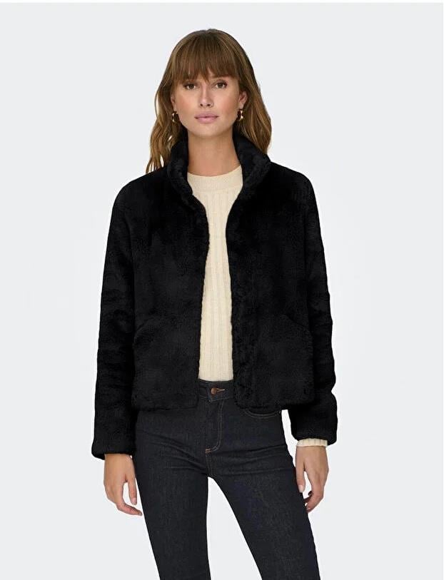 Only Onlnewvıda Faux Fur   Kadın Mont 15295423
