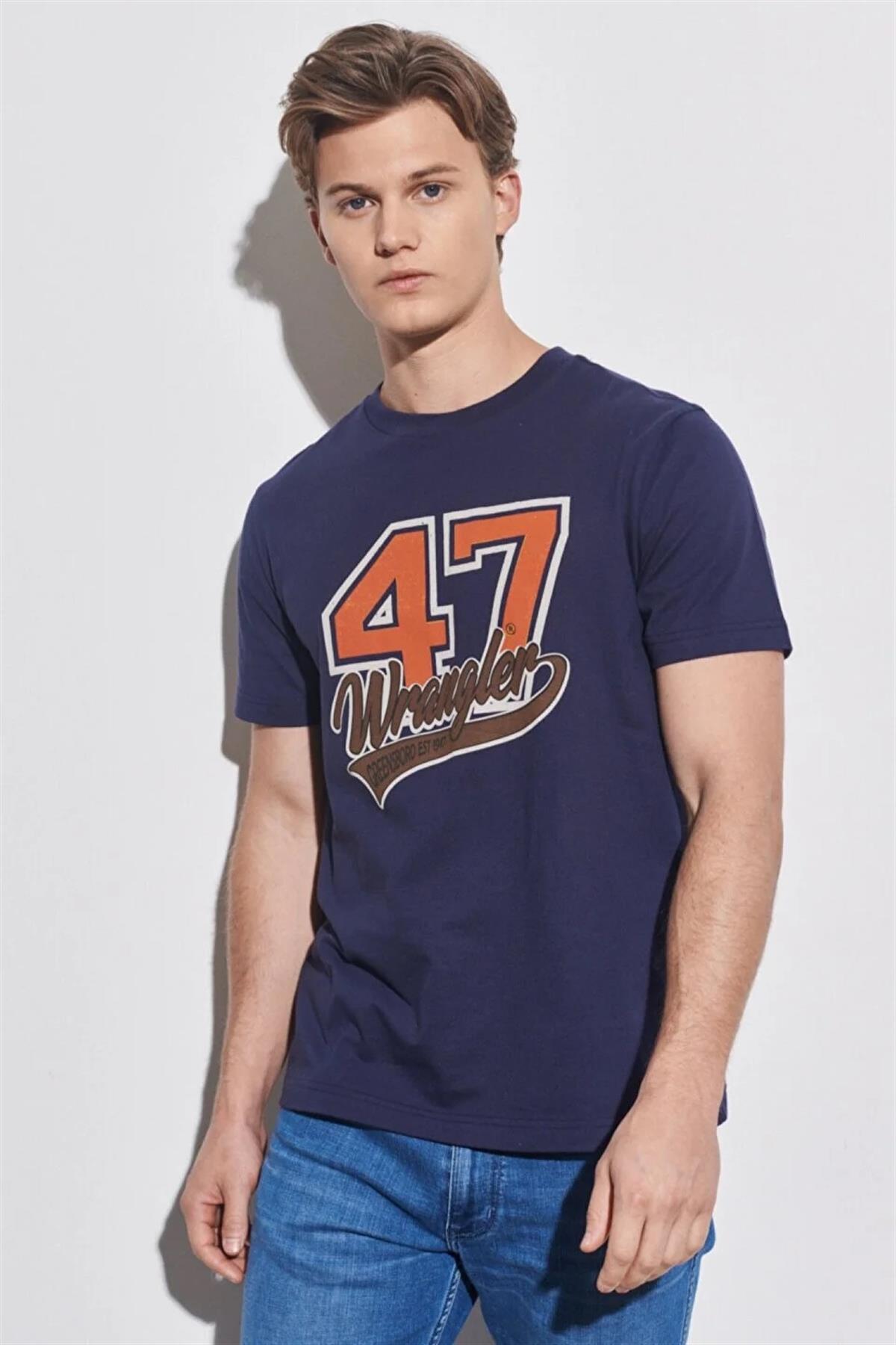 Wrangler Bisiklet Yaka T-shirt W231228315