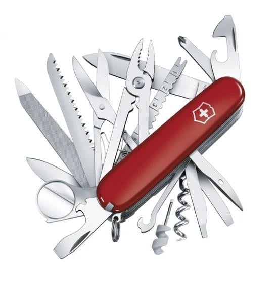 Victorinox Swıss Champ Deri Kılıflı Blisterli  Çakı