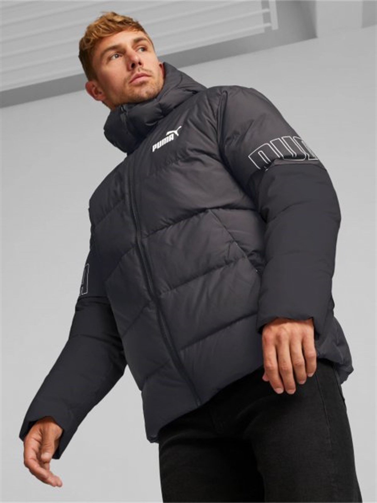 Puma Power Hooded Down Puffer Erkek Mont 84933501