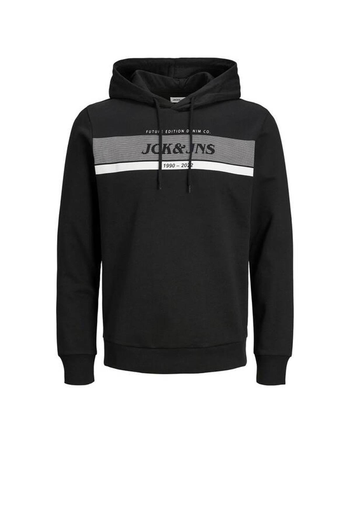 Jack&Jones Jjalex Sweat Hood Erkek Sweatshirt 12235122