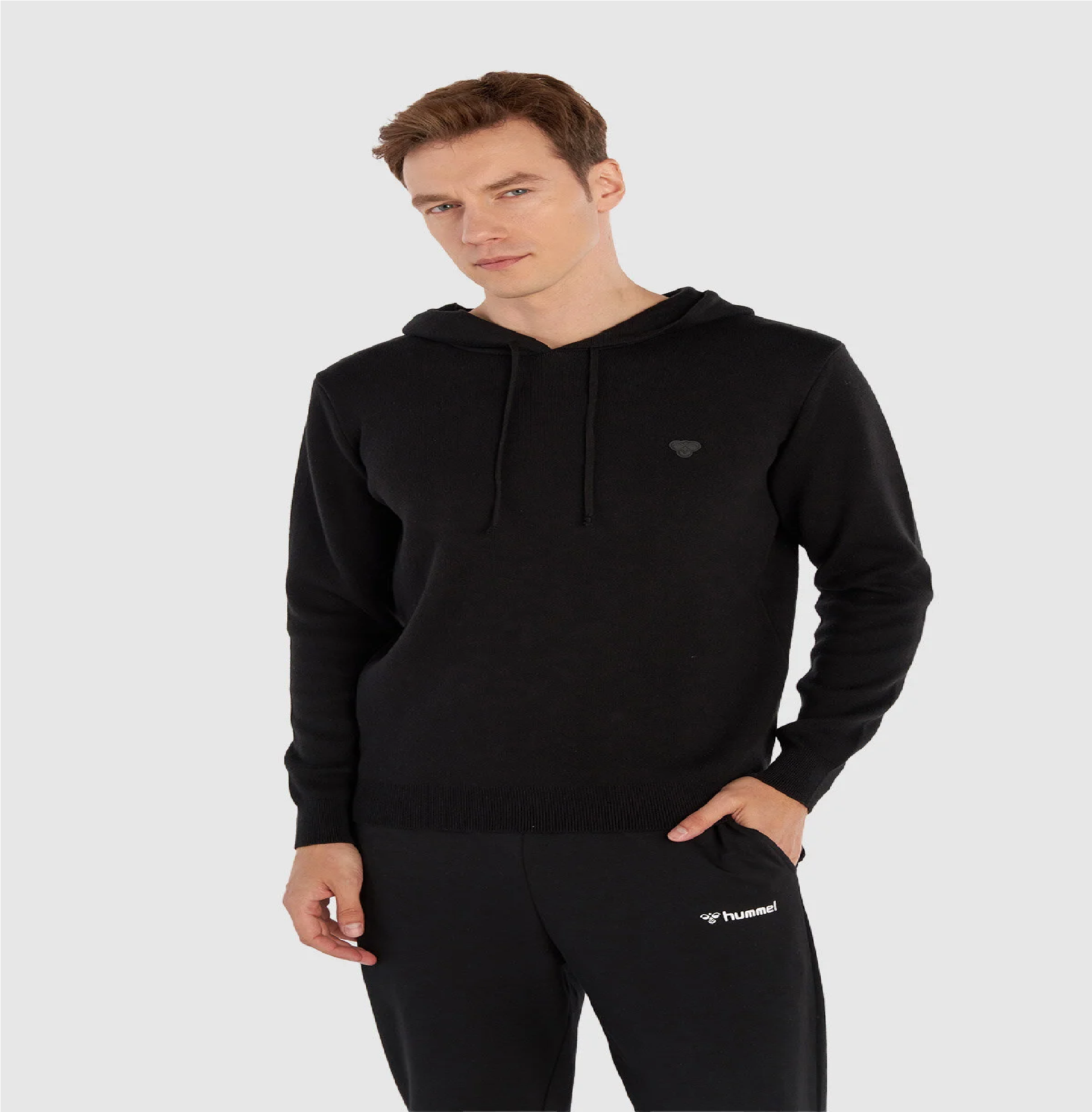 Hummel Lenz Knıt Hoodıe Erkek Sweatshirt