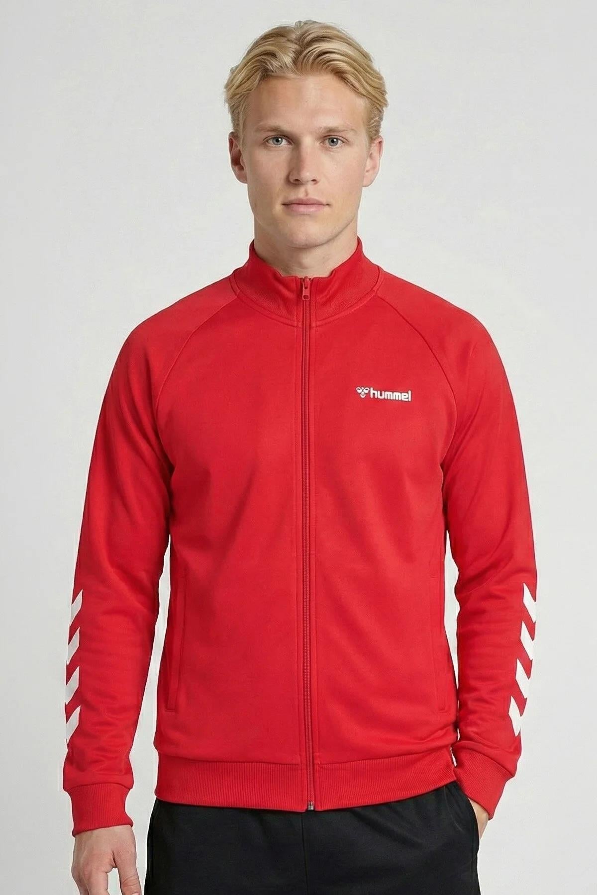 Hummel  Falconzo Zıp  Erkek Sweatshirt 921133-9829