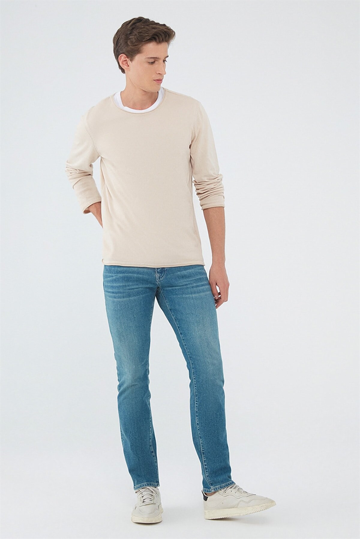 Mavi Marcus Lt Brushed Mavi Premium Erkek Pantolon 0035134794