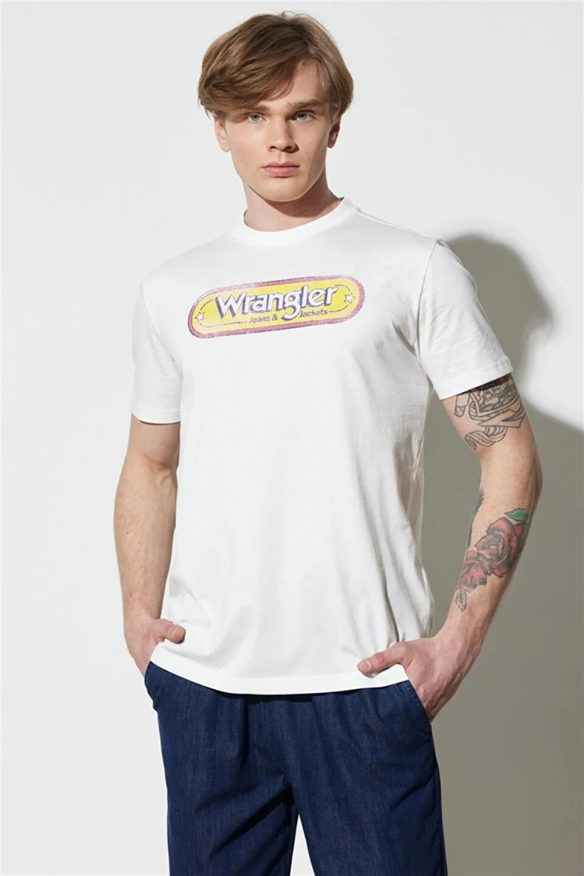 Wrangler Bisiklet Yaka T-shirt W773EEW02