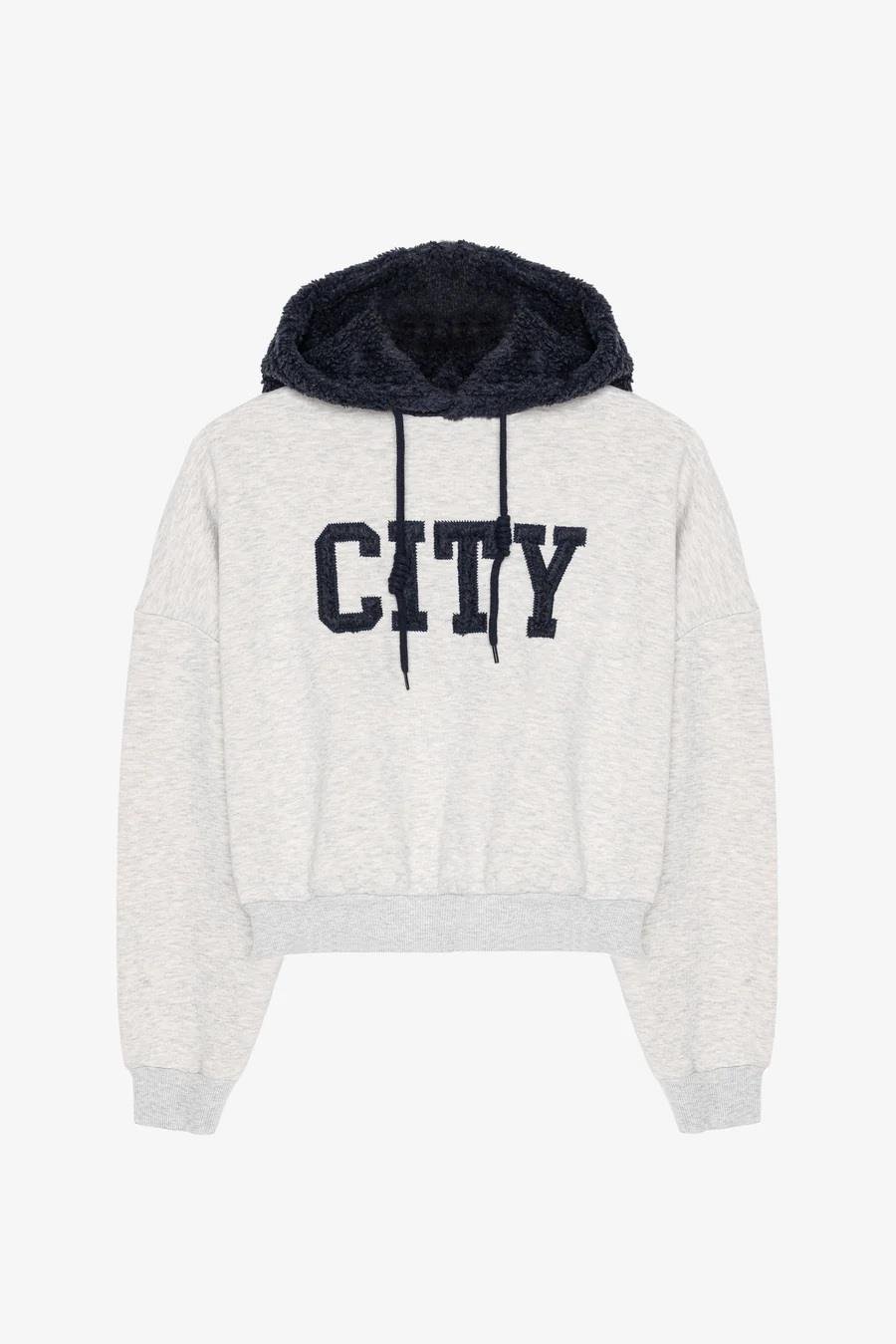 Quzu Kumaş Matchli Sweatshirt