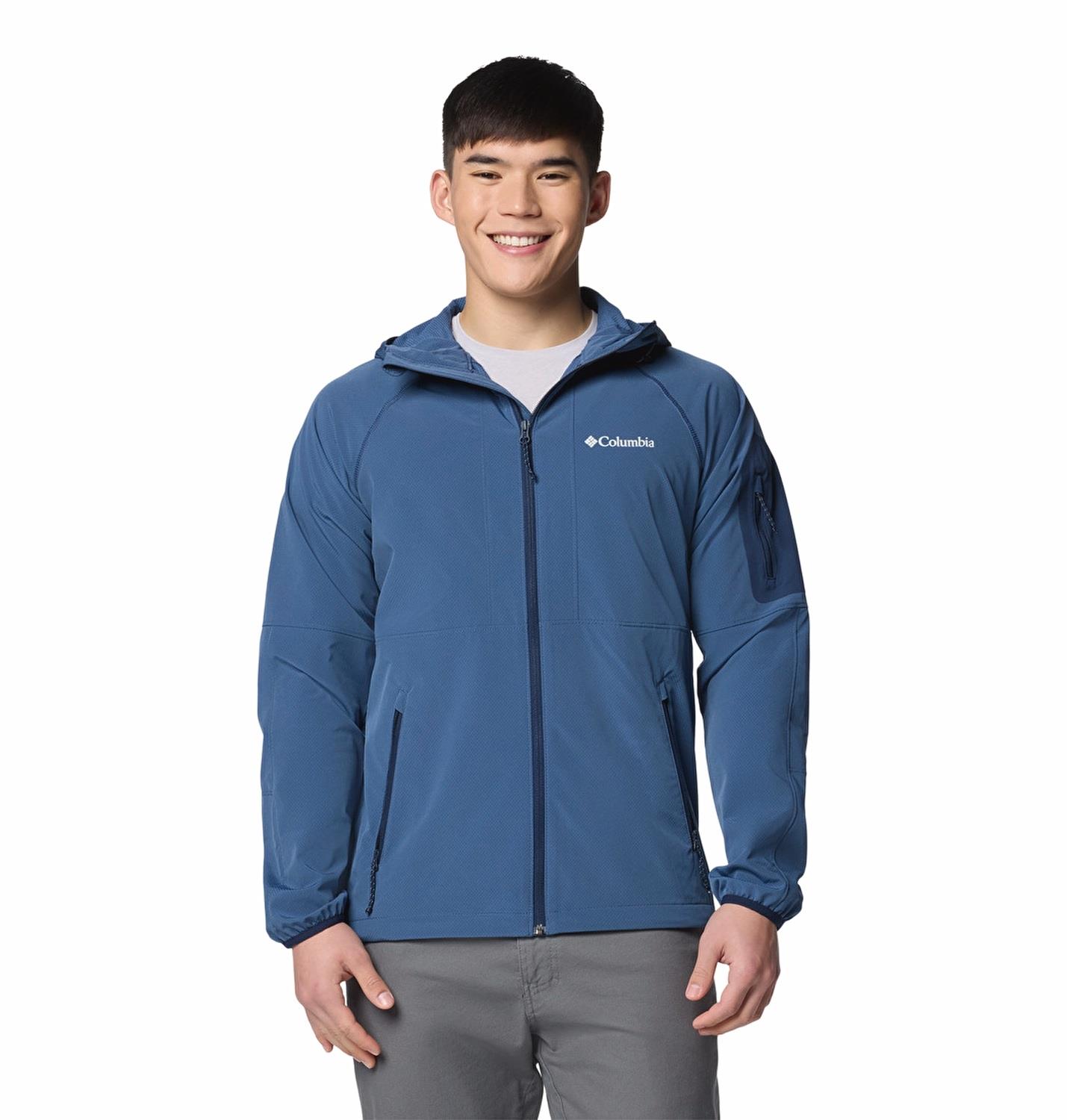 Columbia Tall Heıghts Iı Hooded Softshell Erkek Ceket WO9423_478